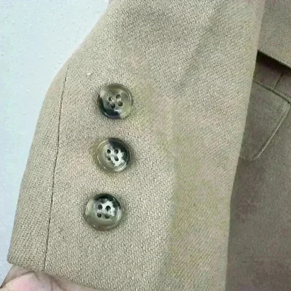 🔥Vintage Evan Picone Blazer Women's Suit Jacket 100% Pure Wool 1 Button WC1 - Picture 7 of 11